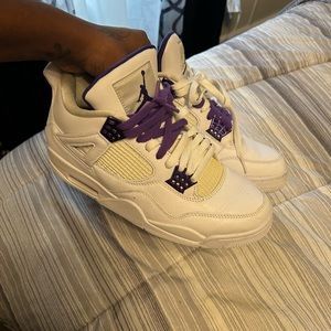 Jordan 4s “Metallic Purple”